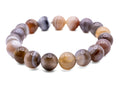 Botswana Agate Stretchy Bracelet