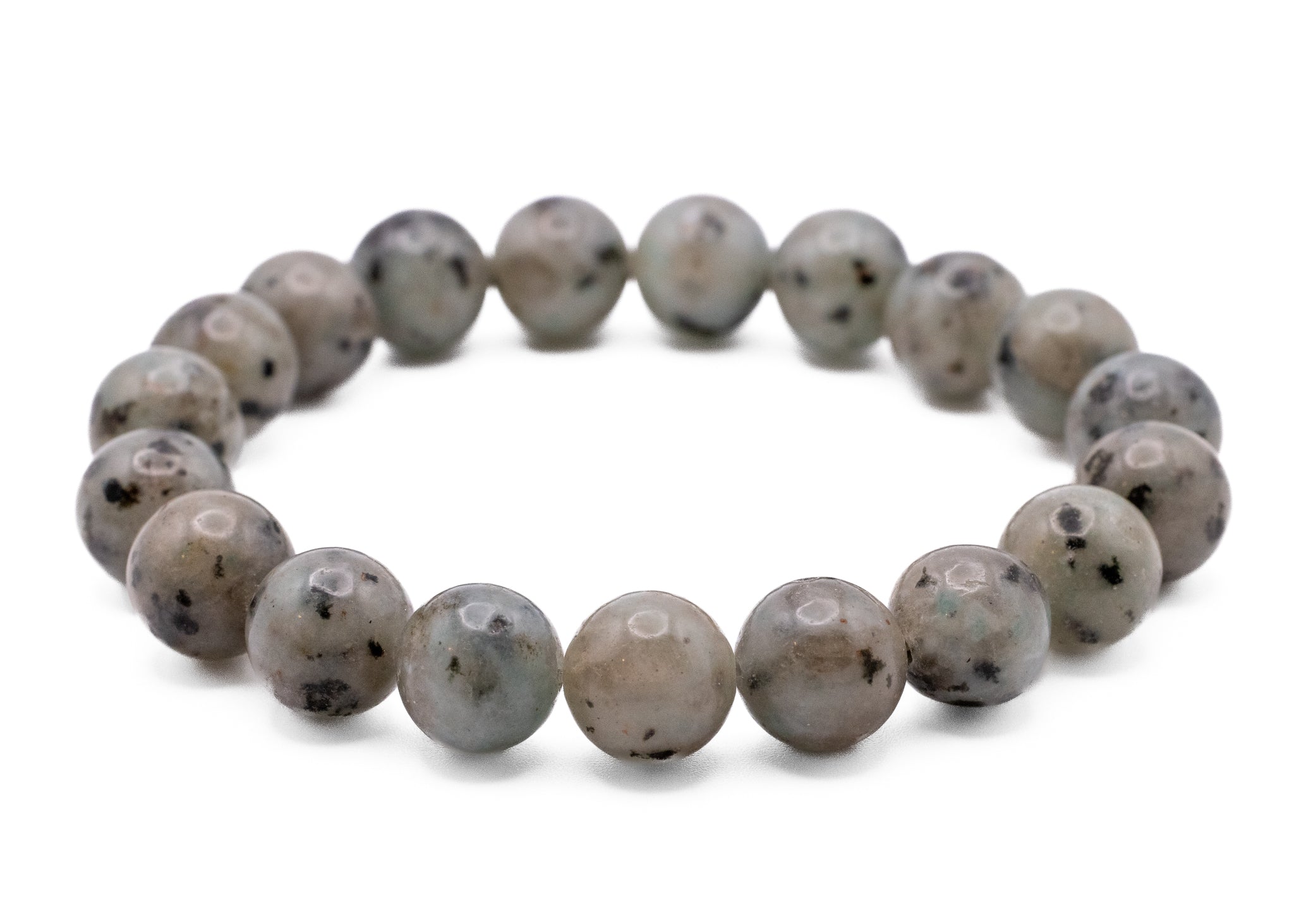 Kiwi Jasper Stretchy Bracelet