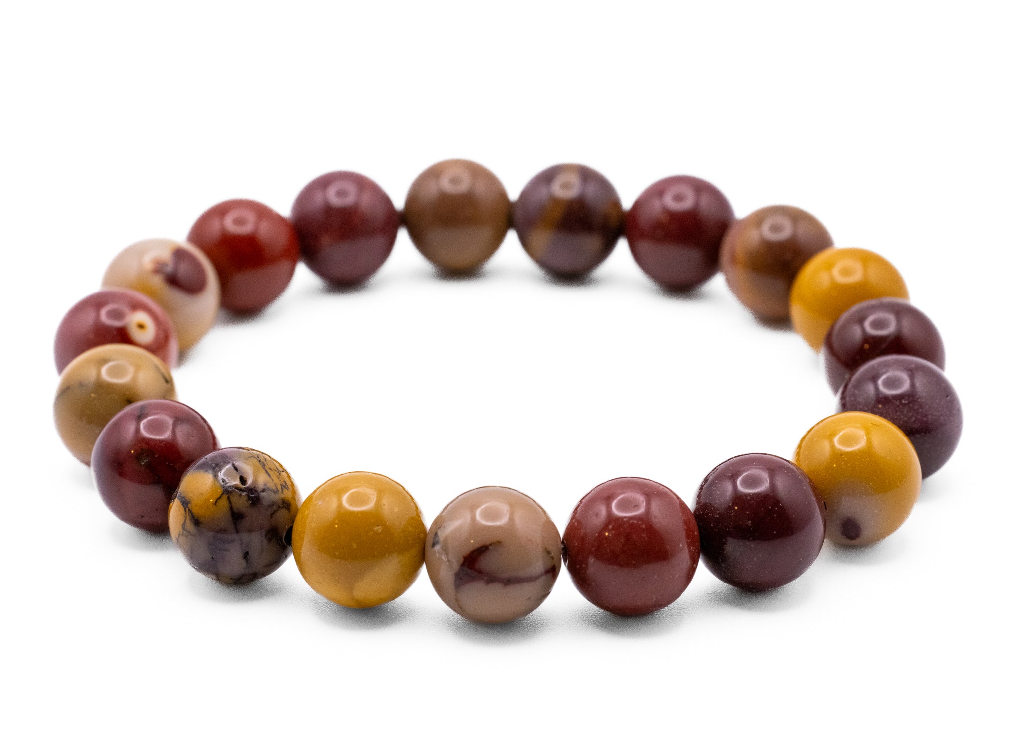 Mookaite Jasper Stretchy Bracelet
