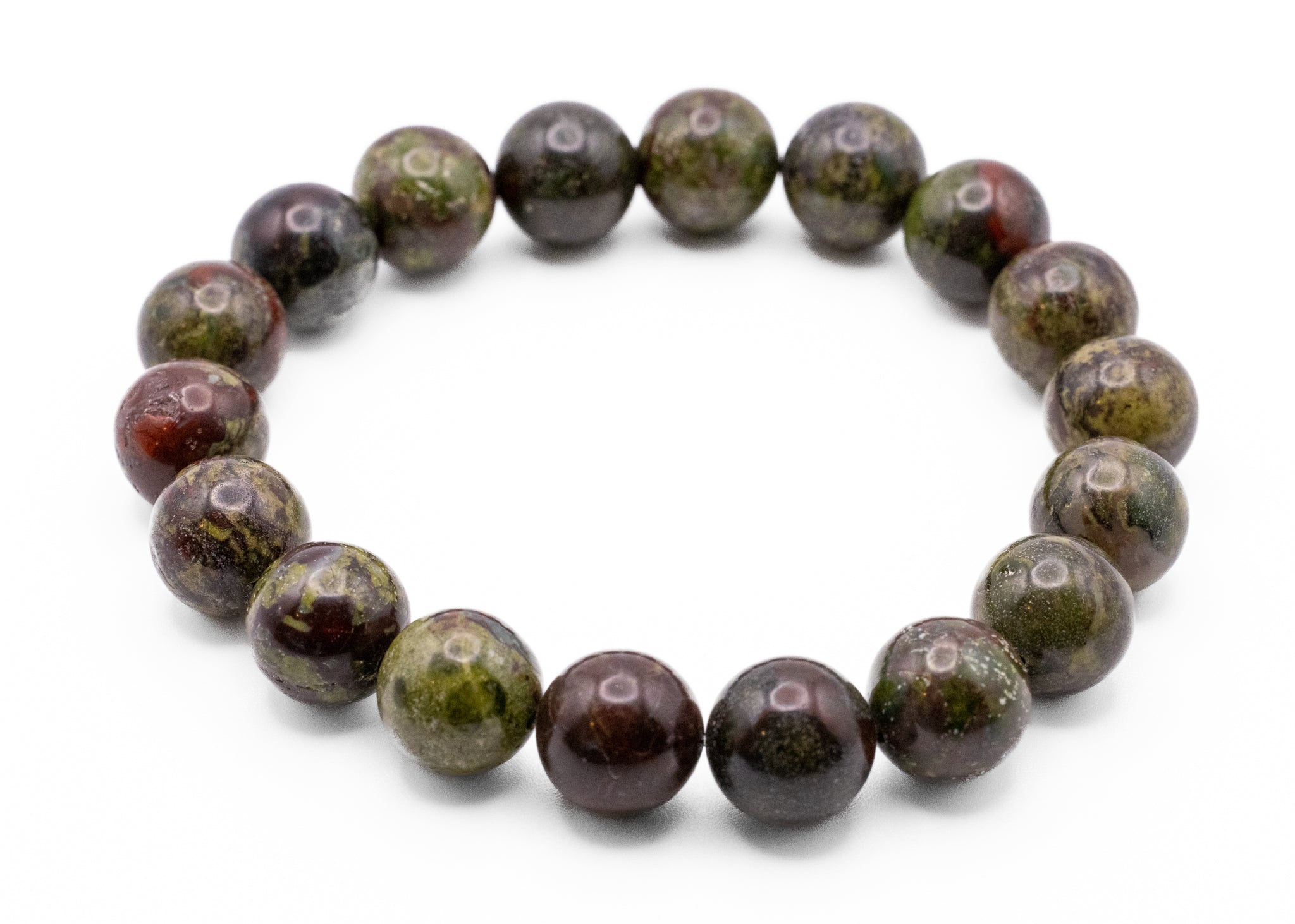 Dragons Blood Jasper Stretchy Bracelet