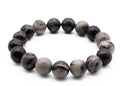 Black Picasso Jasper Stretchy Bracelet