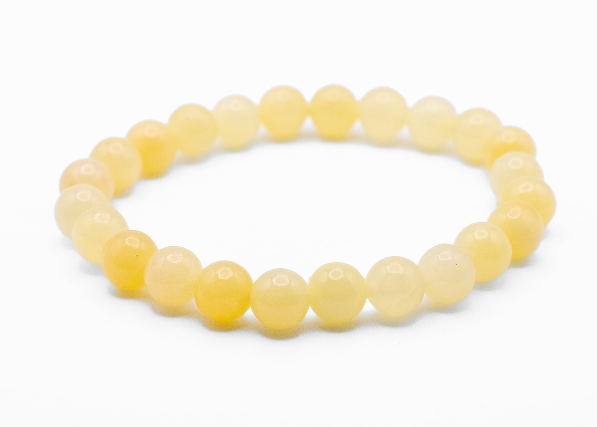 Yellow Calcite Stretchy Bracelet