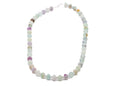 18inch Fluorite And Amazonite Necklace With Sterling Silver Findings