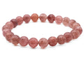 Strawberry Quartz Stretchy Bracelet
