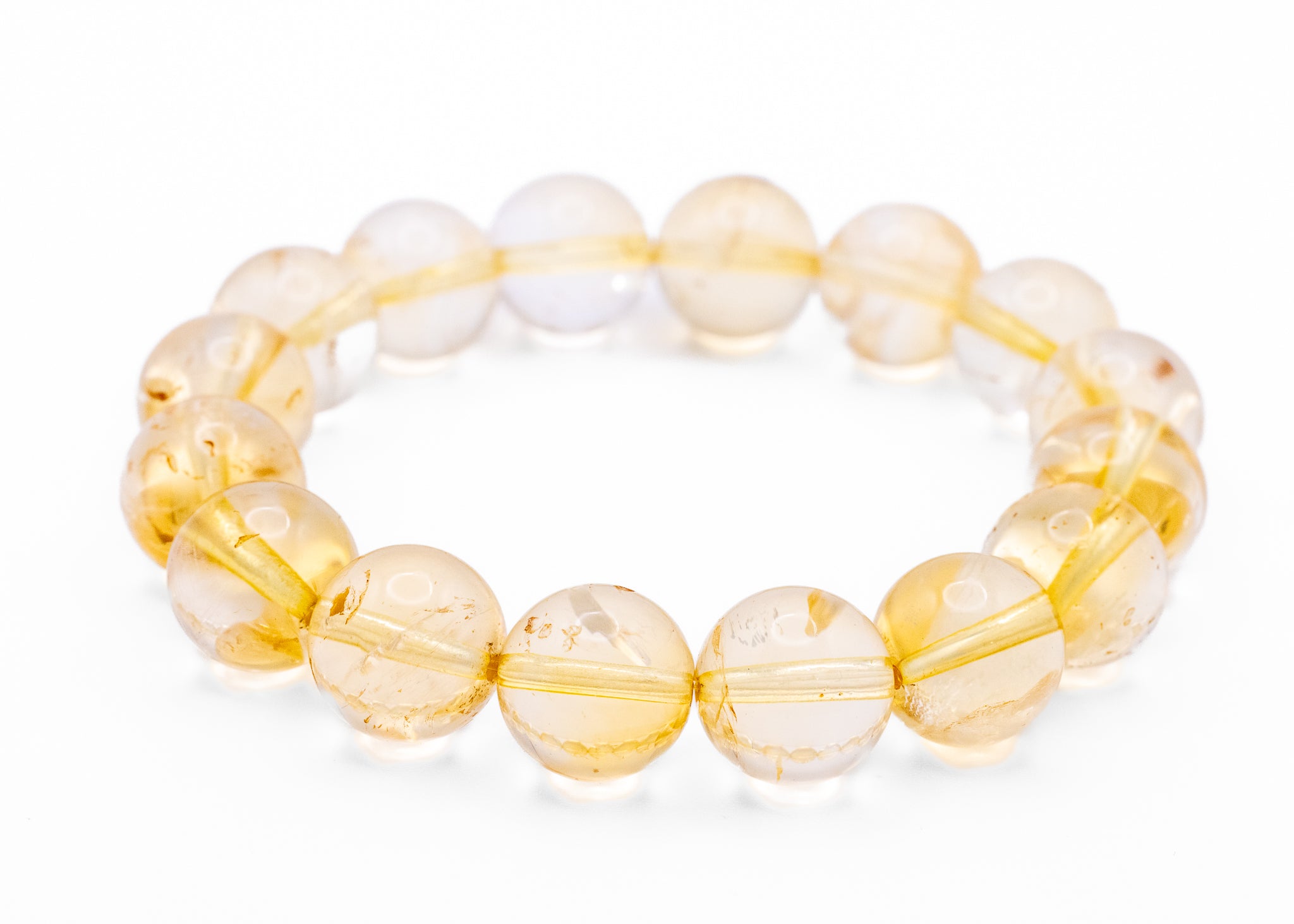 !Crazy High Grade! Citrine Stretchy Bracelet