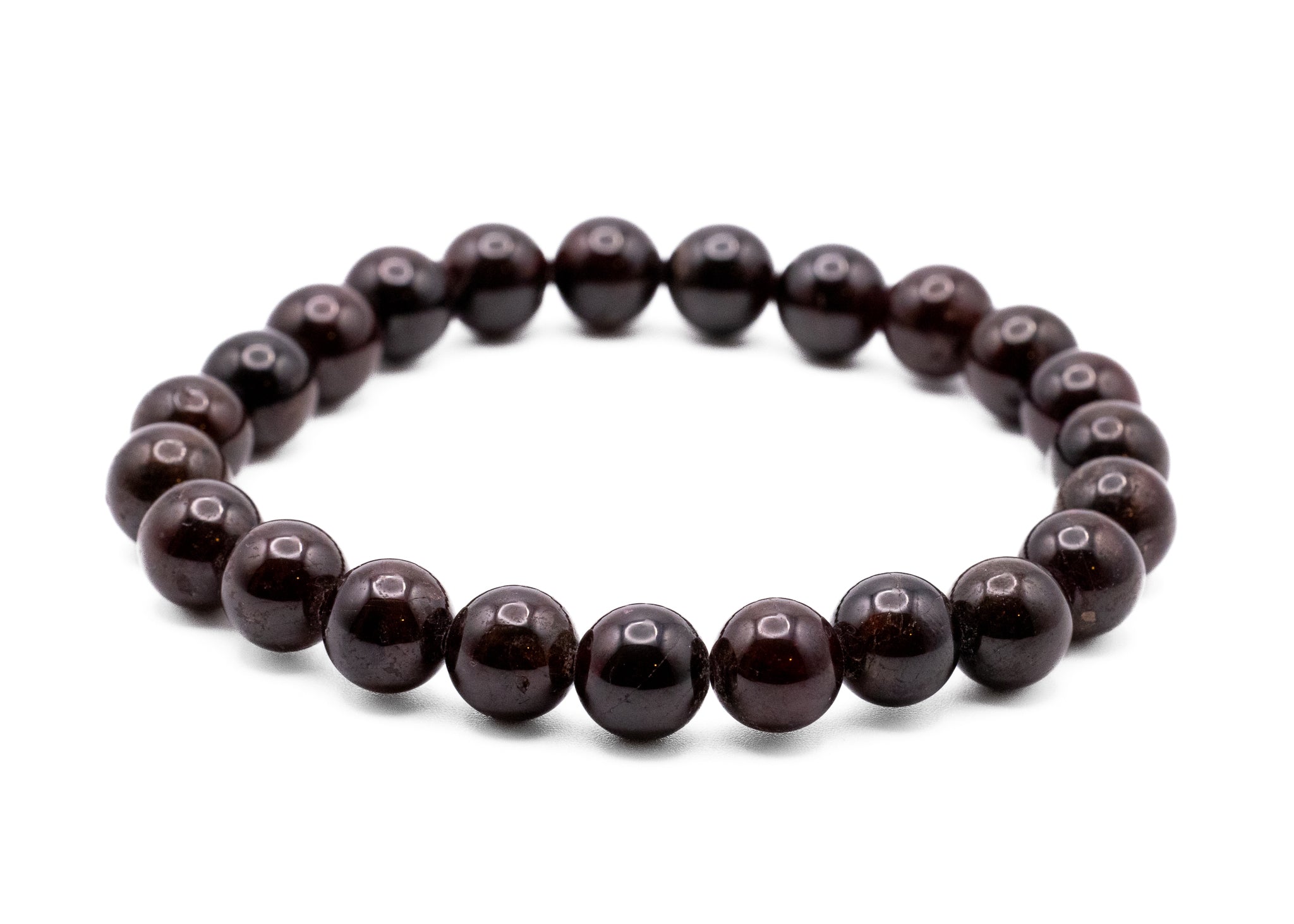 Garnet Stretchy Bracelet