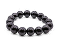 Chunky Black Onyx Stretchy Bracelet