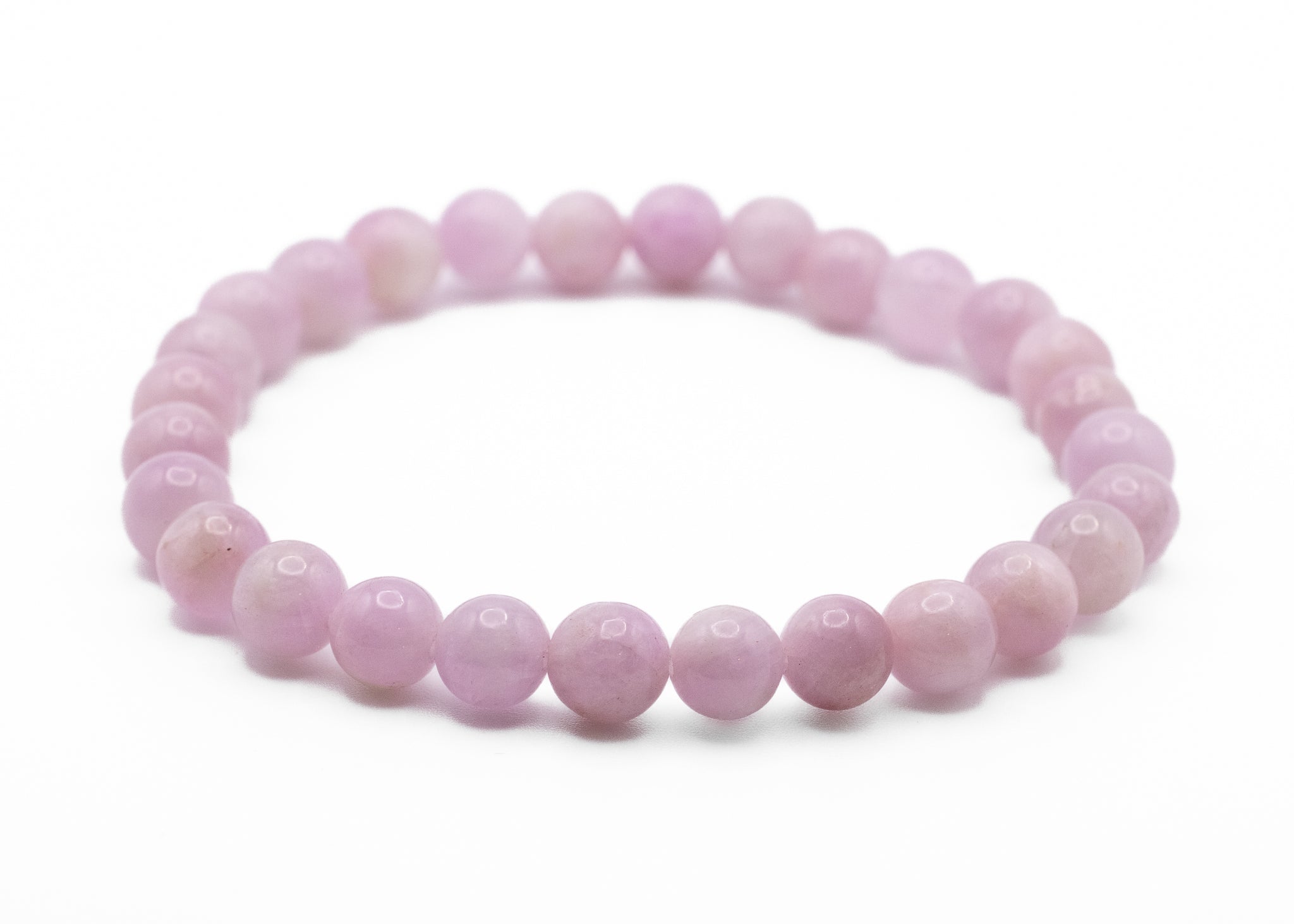 Dainty Kunzite Stretchy Bracelet